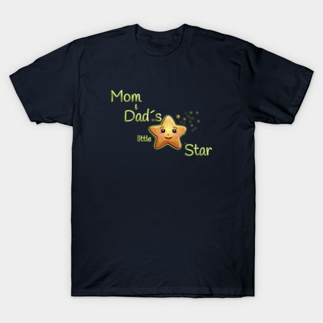 Mom & Dad´s little star T-Shirt by Cavaleyn Designs